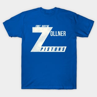 Defunct Fort Wayne Zollner Pistons Basketball Team T-Shirt